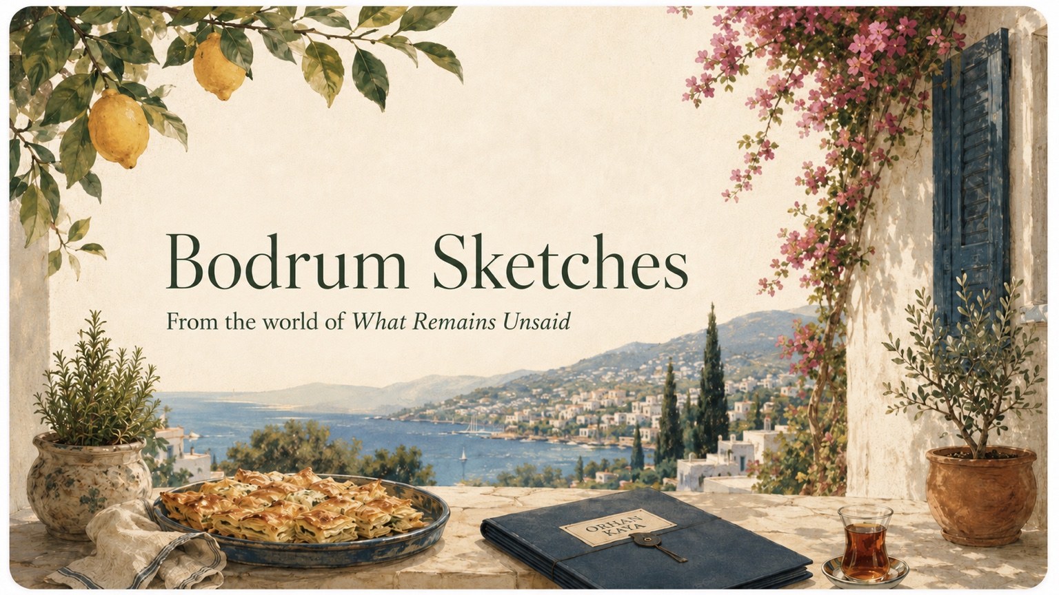 Bodrum sketches reading library